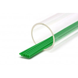 FF tube souple 3 mm vert laiteux