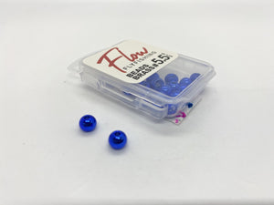 Flow Brass Beads Blue