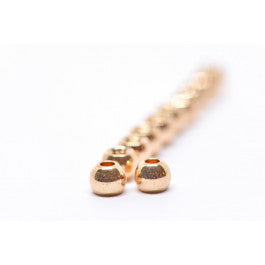 FF brass beads  gold