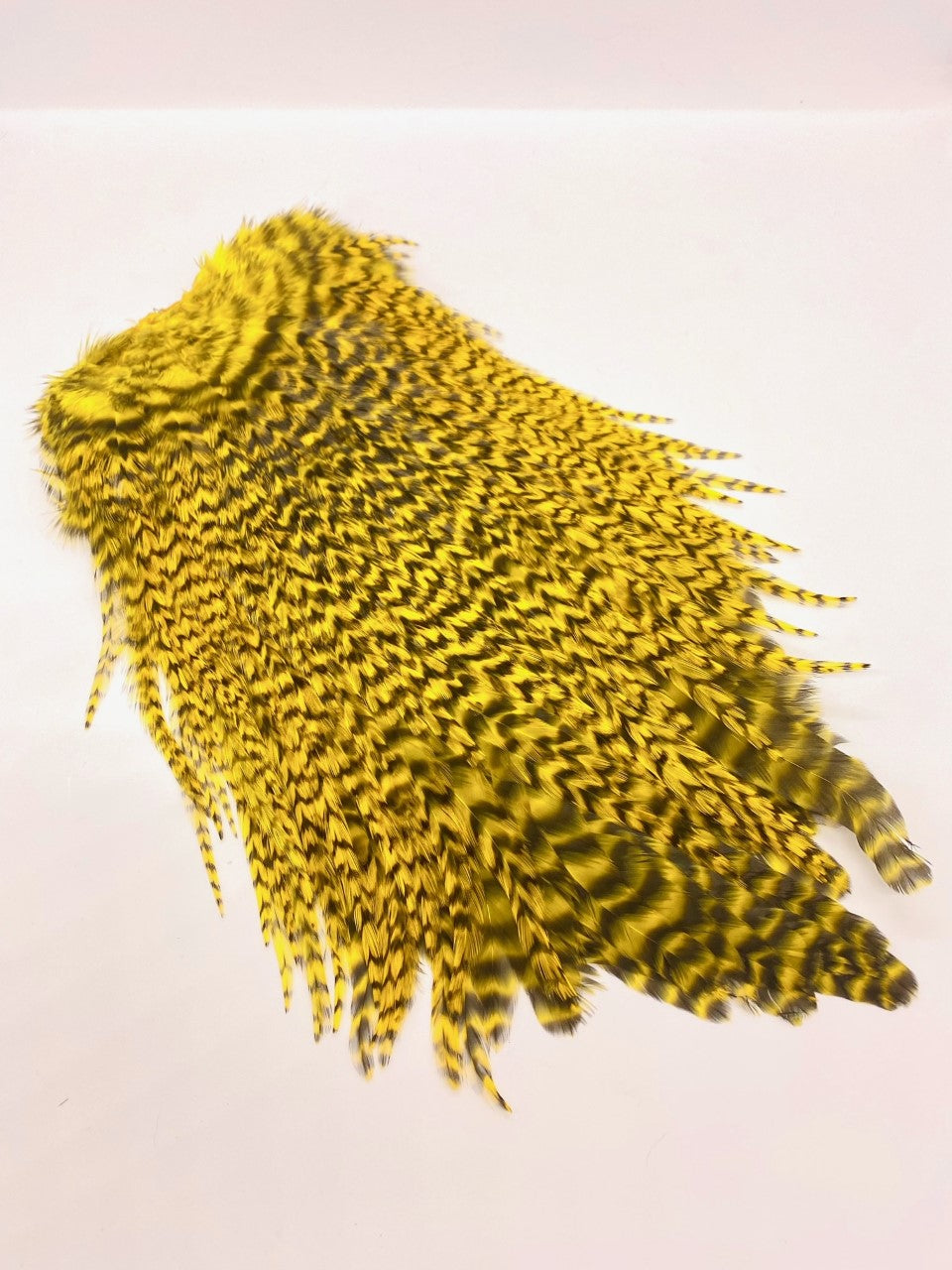FF rosster saddle grizzly yellow