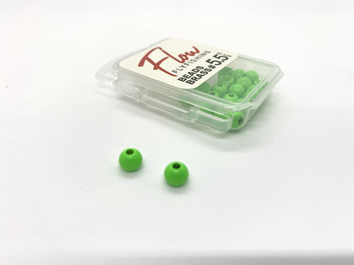 Flow Brass Beads fl Green