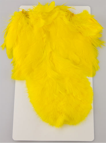 FF soft hackle patch  Yellow