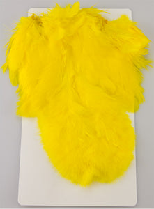 FF soft hackle patch  Yellow