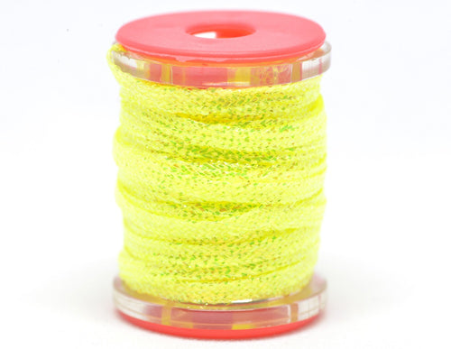 FF Metallic Braid Flo Yellow Holo